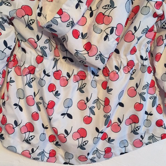 Girls wonder nation white cherry spring jacket - Picture 13 of 13